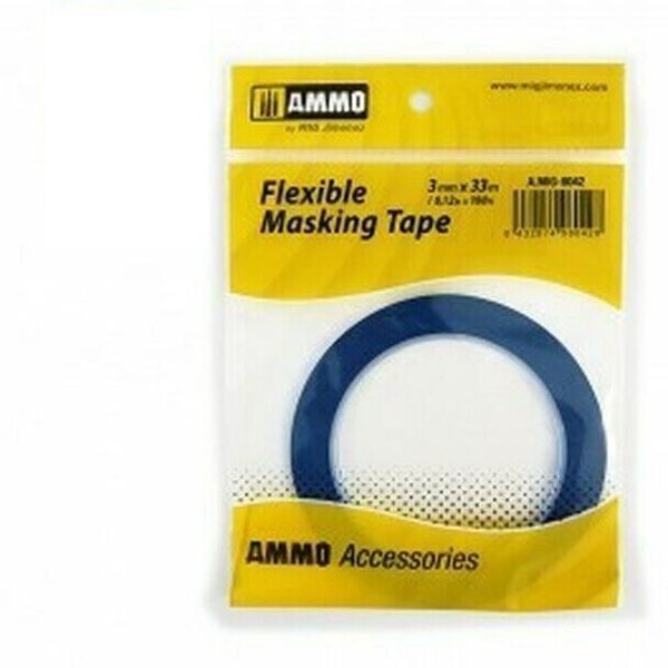 AMMO by MIG Accessories Flexible Masking Tape (3mm x 33m)