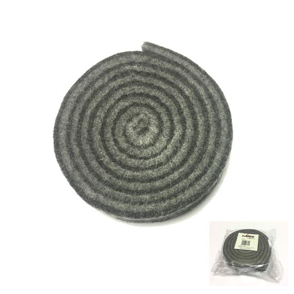 Alevar Round Felt Eraser for Chalk Board Diameter 9 cm, 1, Black/Slate