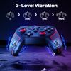 RivalPlay PC Controller Wired Game Controller for PC, Windows 11, 10, 7 & 8 with Paddles, 3-Level Vibration, Mappable Buttons & Textured Grips Black