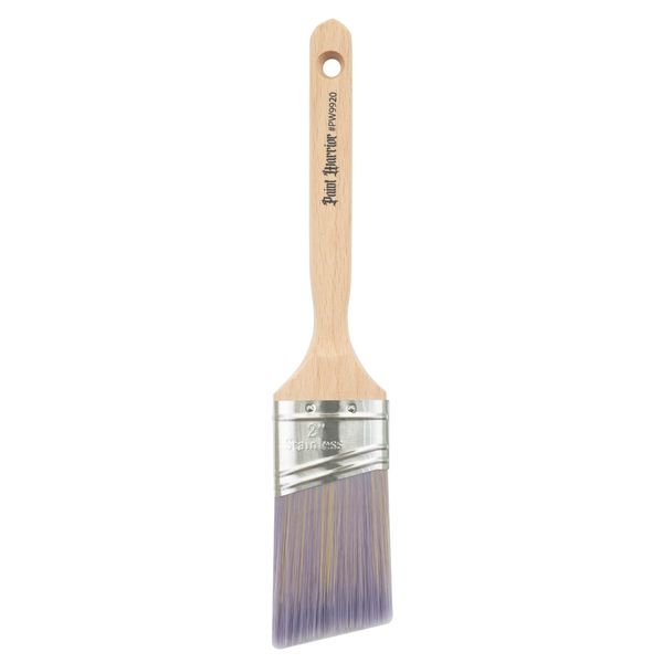 Paint Warrior 2" Angled Paint Brush (PW9920-2) Grey