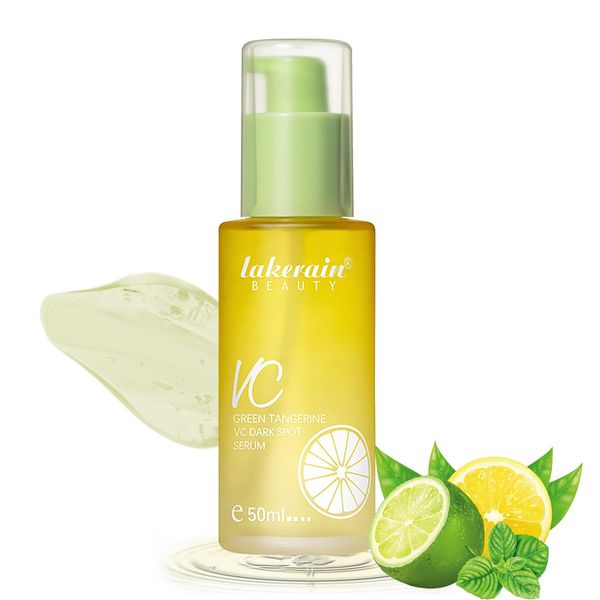 Green Tangerine Vitamin C Serum - Dark Spot Remover for Face - Face Serum for Women & Men - Brightening Moisturizing Facial Serum - Anti-wrinkle Anti-aging Antioxidant Serum 50ml