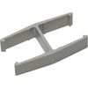 basyx Gray Verse Quick Connect 180° Connecting Hardware Pack of 2