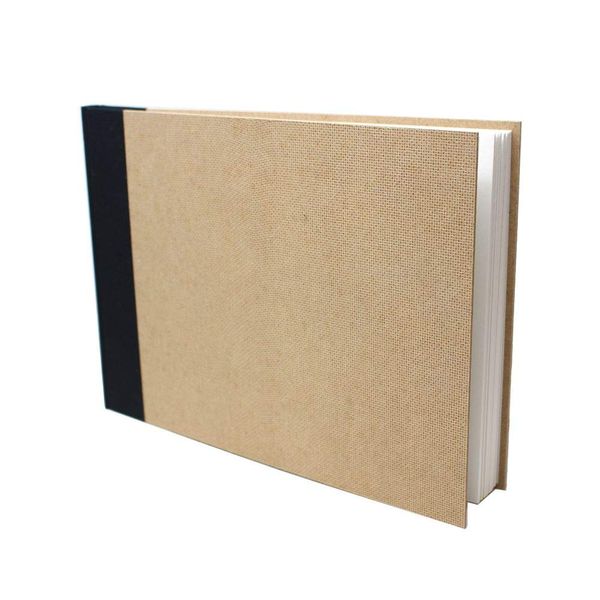 Artway Enviro Recycled Hardback A4 Sketchbook - Landscape - 92 Sides (46 Sheets) of 170gsm Recycled Cartridge Paper