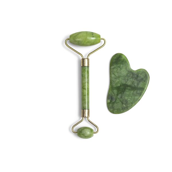 Zoë Ayla Jade Roller and Gua Sha Set 140g