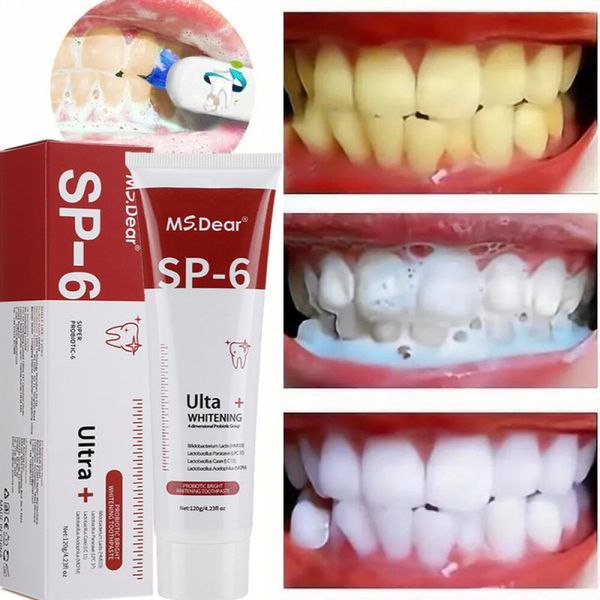 120g SP-6 Probiotic Toothpaste, Sp-6 Toothpaste Whitening Quick White Toothpaste