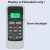 R51M/E Universal Replacement Remote Control Compatible for Midea AC Air Conditioner (Display in Fahrenheit)