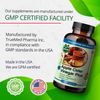 TrueMed Apple Cider Vinegar Plus Ginger Root Cinnamon 650mg 60 Capsules