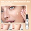 Foundation Full Coverage Matte Oil Control Concealer with Face Primer & Makeup Brush & Makeup Sponge & Foundation Brush