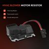 HVAC Blower Motor & Resistor Kit for Chevy Corvette Buick w/ Auto AC Front Side
