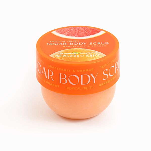 Tropical Fruits Gentle Exfoliating Sugar Body Scrub Grapefruit and Orange 310g