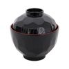Absorption Bowl Turtle Shell Black Inner Vermilion Microwave Compatible Capacity 7.8 fl oz (200 ml)