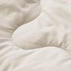 Belle Maison Comforter, Temperature Controlled Wadding, Can be Used All Year, 2-Piece Set, Light Gray, Single