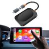 Carplay Wireless Adapter For Apple Android Auto Plug Play Car USB Dongle 2 in 1