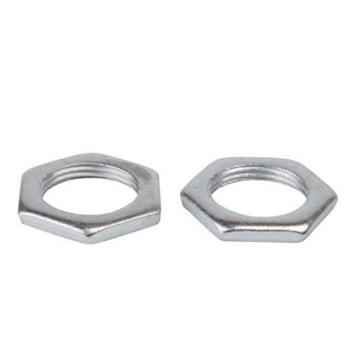 Hex Nuts 20pcs M8 M10 M12 M14 M16 Hex Nuts Hex Flat Female Thread 0.75/1/1/1.25mm Fine Pitch Nuts Fine Tooth 0.02 mm 0.02 inch (4 mm) Thin Zinc Plated Stainless Steel (Size M8 x 0.75 x 2mm)