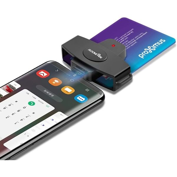 TYPE C DOD Military USB-C Common Access CAC Smart Card, Credit Card Reader