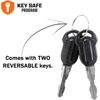 Kryptonite Kryptoflex 1518 Schlösser Schwarz 180cm
