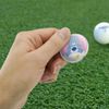 GRAPHICS & MORE Care Bears Grumpy Bear Golfing Premium Metal Golf Ball Marker