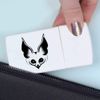 'Minimalist Fennec Fox' Pill Box with Tablet Splitter (PI00030475)
