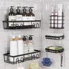 5 Pack/Set Shower Caddy Adhesive Shower Organizer for Bathroom Storage & Kitchen