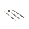 3-Pc Dental Exam Kit w/ Hollow Handle - Essential Instruments for Dentists