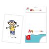 15 Sheets A4 White Cardstock Scrapbooking Home Craft School