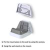 PlayVital PS5 Compatible & Headset, Universal Game Controller Wall Mount for Xbox Series Controller, Wall Holder for Nintendo Switch Pro Controller, Dedicated Console Hanger Mode for PS5 Controller