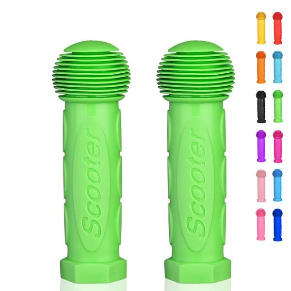 Kids Car Steering Wheel Grip 1 Pair Green
