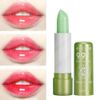 Color Changing Lip Moisturizer, Lip Balm Gloss Lips Repair Moisturizer Lip Night Care Bid Farewell to the Dryness, Lasting Gloss Lipstick Lip Beauty Tool Lips Plumper Smooth and Light Texture