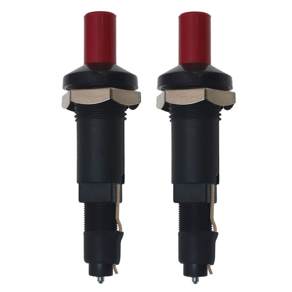 METER STAR Potato Cannon Igniter Push Button Ceramic Igniter Pack of 2 PCS,BBQ Grill Igniter