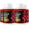 Clear Flux- Blood Support- 4 Bottles- 240 Capsules