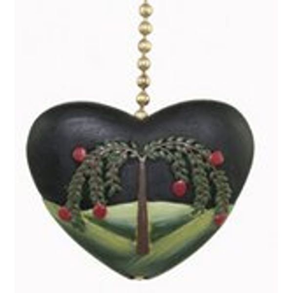 Clementine Deisgn Heart Tree Ceiling Fan Pull