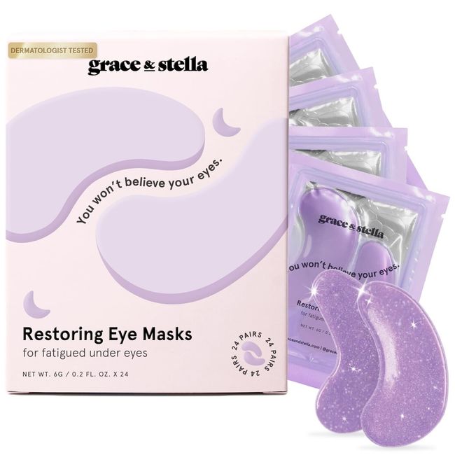 Under Eye Patches With Retinol Restoring Under Eye Masks for Puffy Eyes