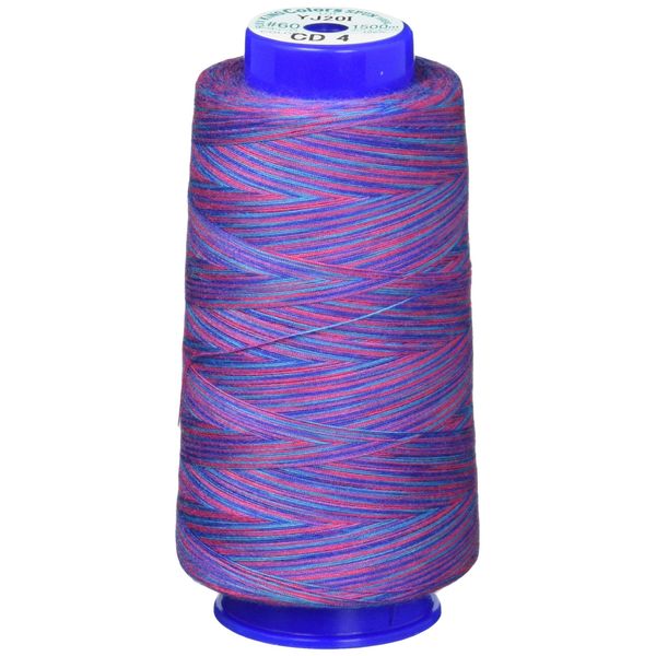 FUJIX FK4826-4 King Colors Spun Sewing Thread #60, 1,500 m (22)