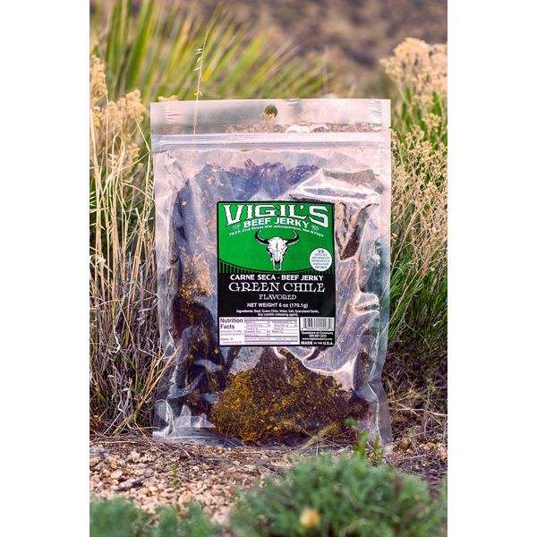 Vigil's Green Chile Jerky 3oz.