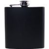 Personalized Custom Baseball Glove Black Stainless Steel Hip Customizable Flask
