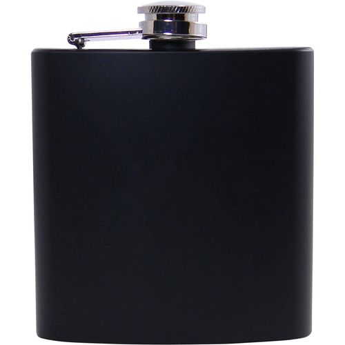 Personalized Custom Baseball Glove Black Stainless Steel Hip Customizable Flask