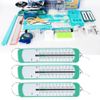 2 Pcs Newton Meter 10N Spring Meter Bar Dynamometer for Physics Mechanical Experiment Instrument for Education Teaching Use