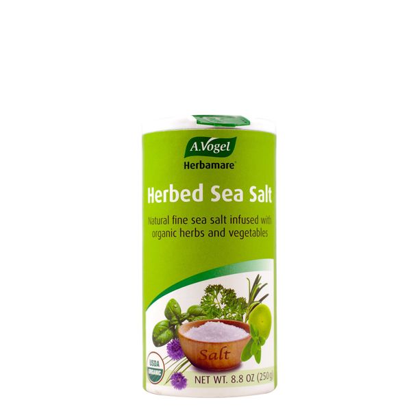 A. Vogel Herbamare Original Natural Fine Sea Salt with Organic fresh herbs and vegetables, 8.8-Ounce Containers (Pack of 2)