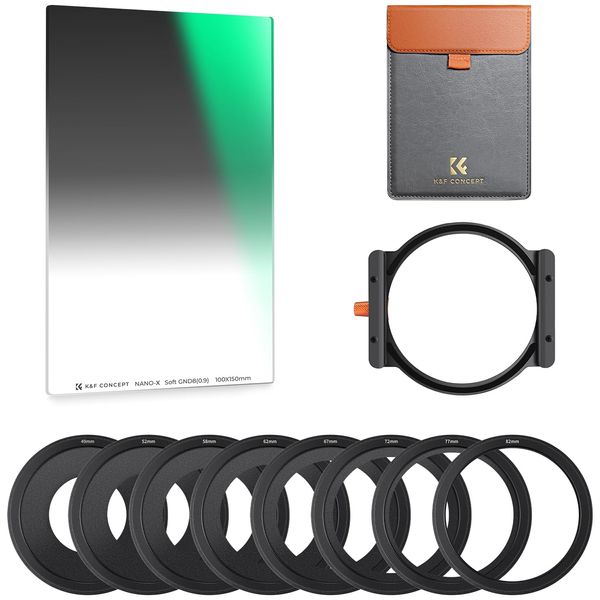 K&F Concept Rectangular Filter, 100 x 150 mm Graduated Filter, ND Filter