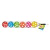 Amscan Plastic Baseballs Pack of 6, 2 5/8", Multicolor