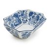 Home Deco London Sumatra Blue & White Large Ceramic Home Collection (Rectangular Bowl 7”)
