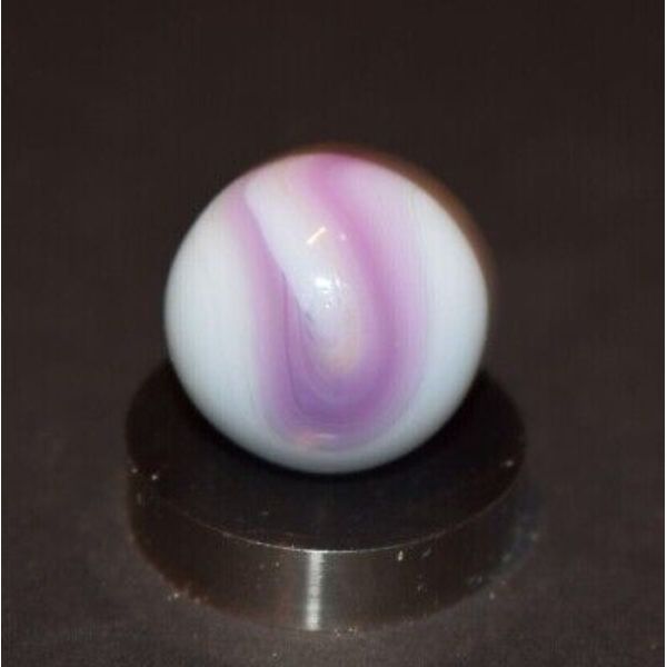 Choice Pick JABO/ DAS Lavender Ribbon Toy Marble, Shooter Size .781" MINT!