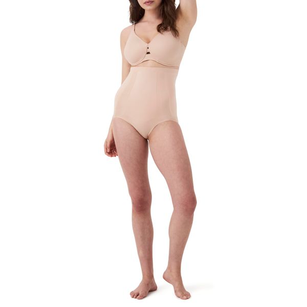 Spanx Women's Plus Size Oncore High-Waist Brief Soft Nude Body Shaper 3X