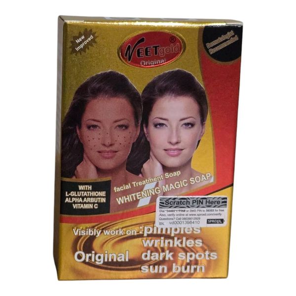 Veet Gold Facial Soap ORIGINAL