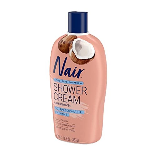 Nair Shower Power Hair Remover Cream with Coconut Oil Plus Vitamin