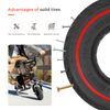 LUCK4U 200 x 50 Solid Scooter Tire For Razor E100 E125 E150 E175 E200 E200S E225 Electric Scooter 8.0 * 2.0 Scooter Wheel