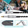 2 Pack 20ft Electric Patch Cord Guitar Amplifier Amp Cable Right Angle 90 Degree