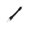 Sourcingmap 1/4" Hex Shank 140mm Length Flexible Extension Screwdriver Bit Black