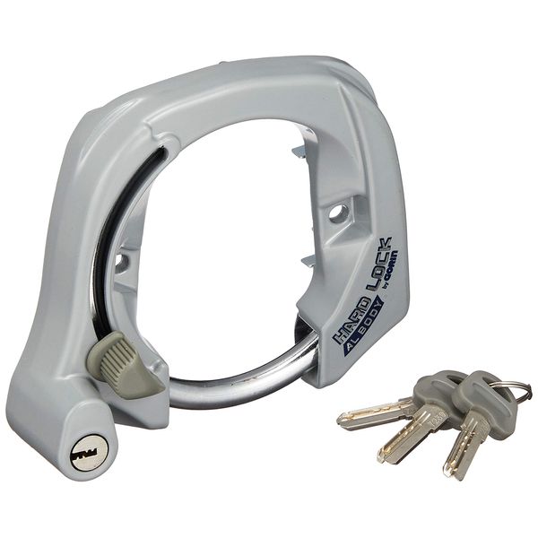 GORIN GR-970 Aluminum Die-Cast Body Ring Lock, Silver 02040