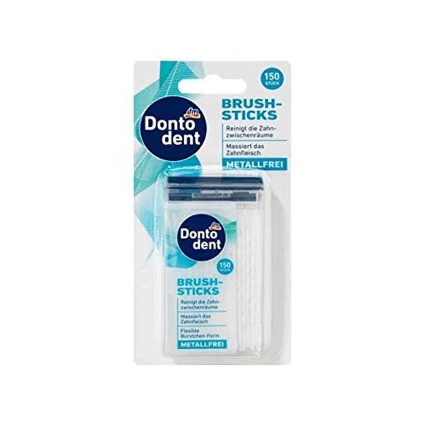 DONTODENT Brush Sticks, 1 x Pack of 150